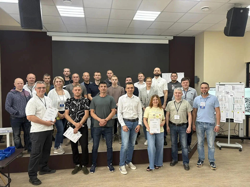  Пять тверских компаний приняли участие в новом тренинге по бережливому производству — «Штепсельный цех. Эффективность бизнес-процессов» 7